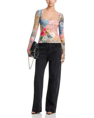 Ines Square Neck Top