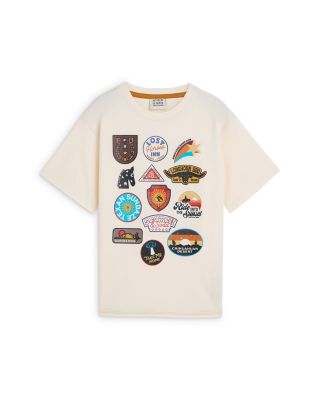Boys' Front Artwork Relaxed Fit Tee - Little Kid, Big Kid