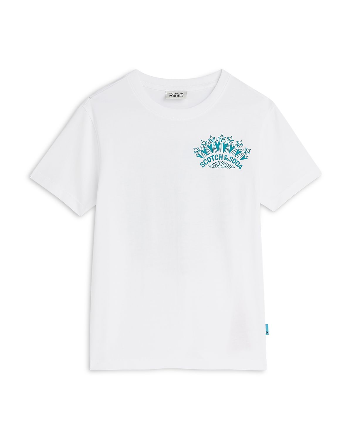 Scotch & Soda Boys' Front & Back Regular Fit Tee - Big Kid