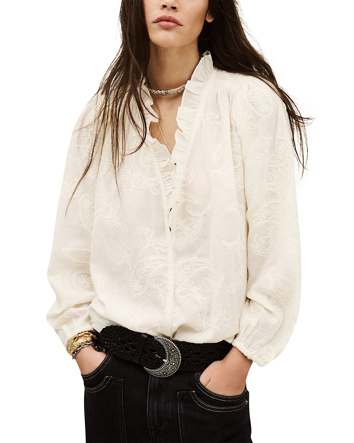 ba & sh Petty Blouse