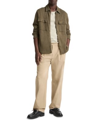 Double Slub Shirt Jacket