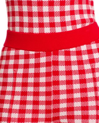 Gingham Knit Jacket & Pants - Exclusive