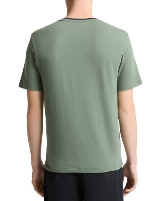 Loose Knit Double Collar T-Shirt