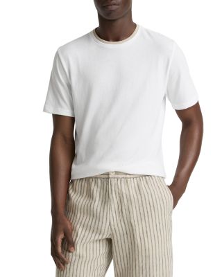 Loose Knit Double Collar T-Shirt