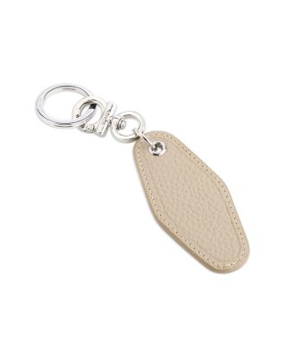 Vintage Leather Hotel Style Keychain
