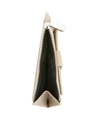 Zippered Compact Card Case Wallet