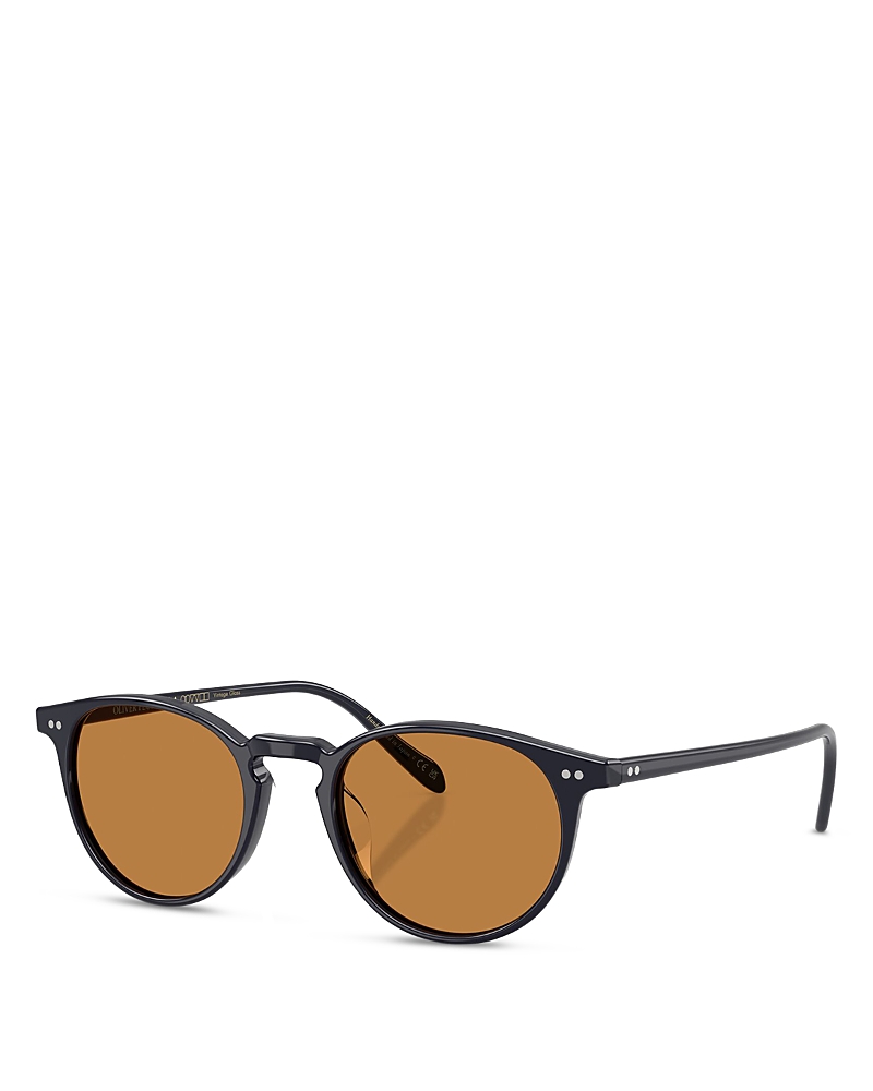 Oliver Peoples Riley Round Sunglasses, 49mm · OS