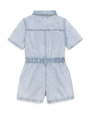 Girls' Denim Romper - Big Kid
