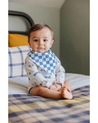 Boys' Speedster Bandana Bib, 4 Pack - Baby