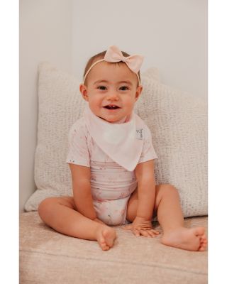 Girls' Katerina Bandana Bib, 4 Pack - Baby