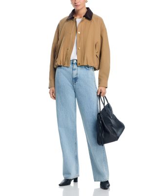 The Corduroy Collar Bubble Jacket