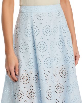 The Solstice Eyelet Skirt