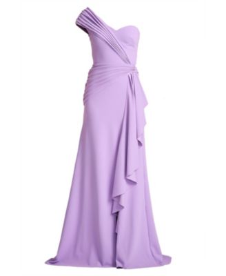 Lune Waterfall Sash Gown