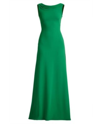 Plaza Drape Back Gown