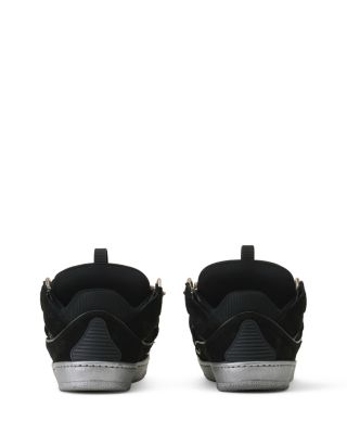  Unisex Curb Sneakers Id Chain In Suede