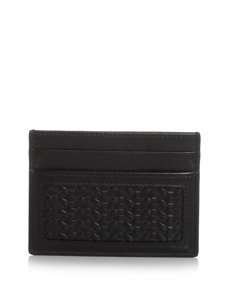 Dolce & Gabbana Braided Leather Cardholder
