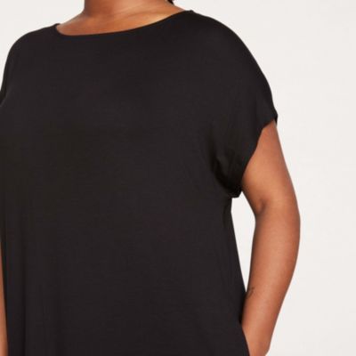  Plus Helen Liquid Jersey Shift Dress