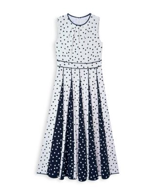 Petites Angelica Floral Keyhole Neck Midi Dress