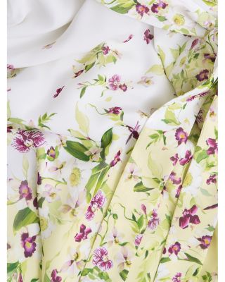 Ariel Silk Floral Dress