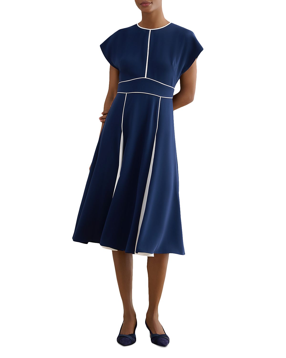 Hobbs London Viola Midi Dress