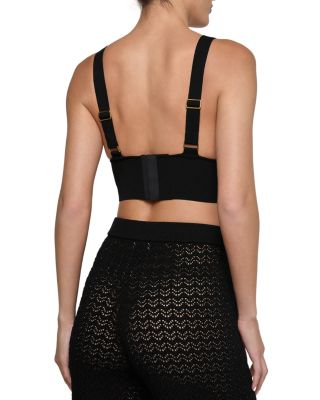 Reverie Pointelle Knit Bra Top