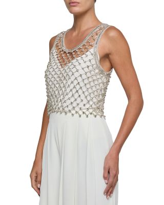 Freia Clear Crystal Tank Top