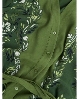 Apolline Tie Waist Shirt Dress