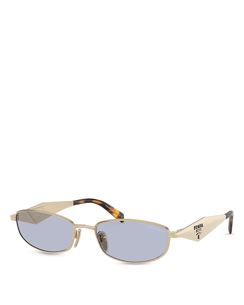 Prada Pr Oval Sunglasses, 55mm · OS