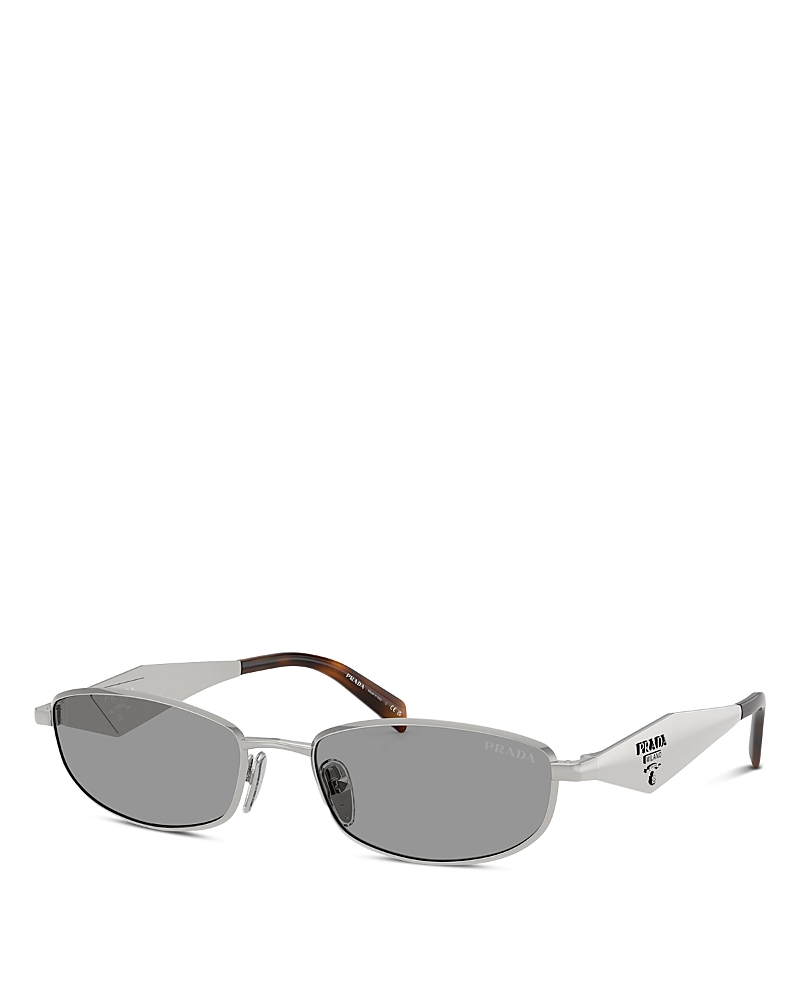 Prada Pr Oval Sunglasses, 55mm · OS