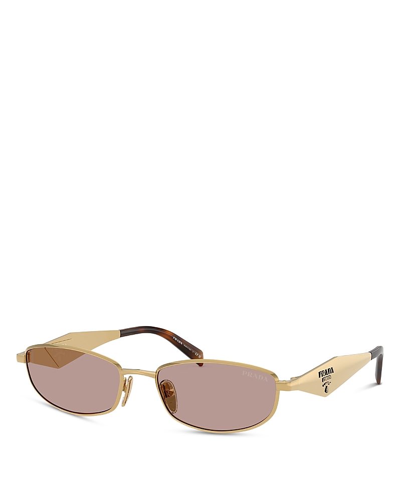 Prada Pr Oval Sunglasses, 55mm