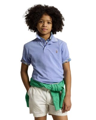 Boys' Oxford Mesh Polo Shirt - Big Kid