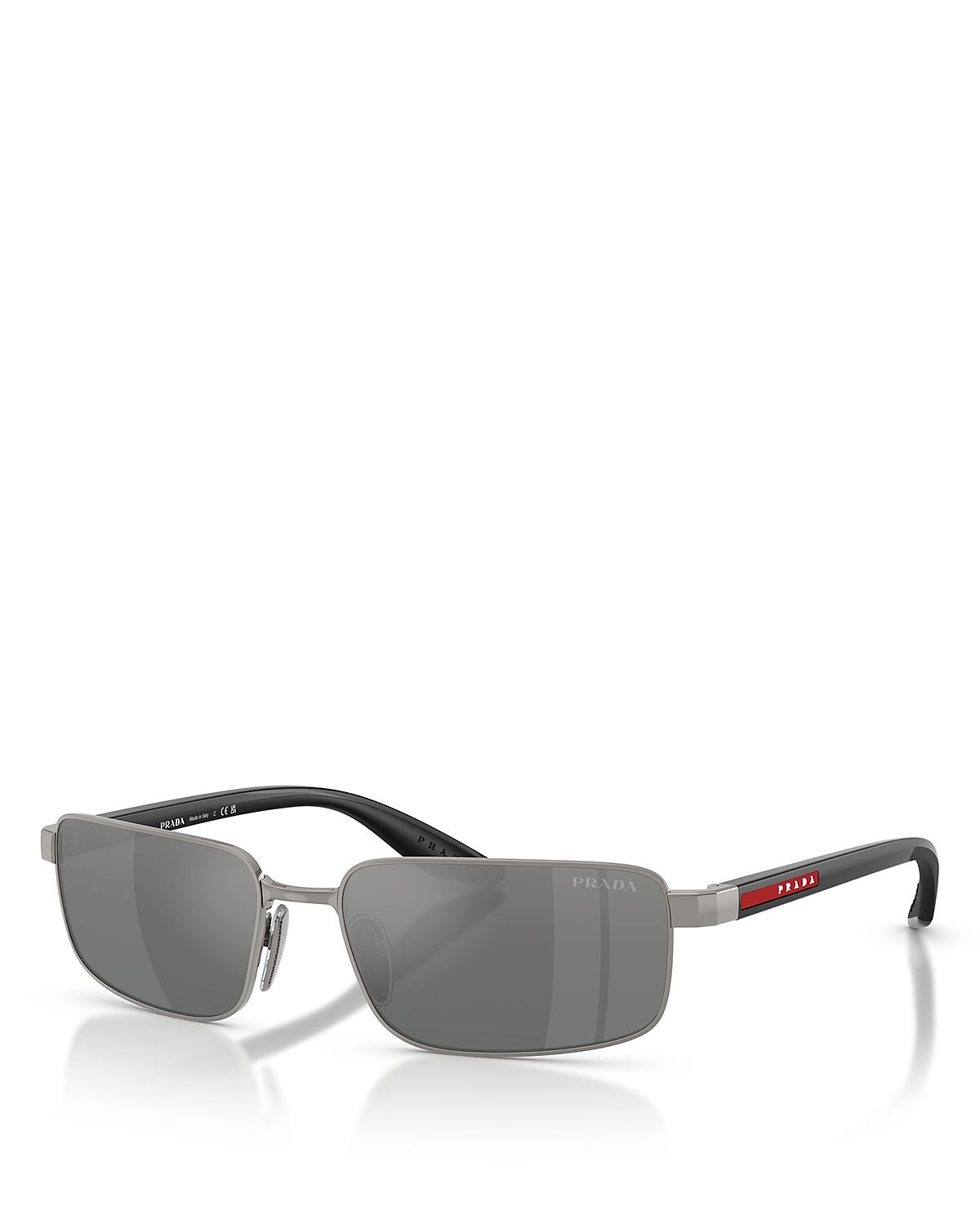 Prada Sport Linea Rossa Rectangular Sunglasses, 59mm