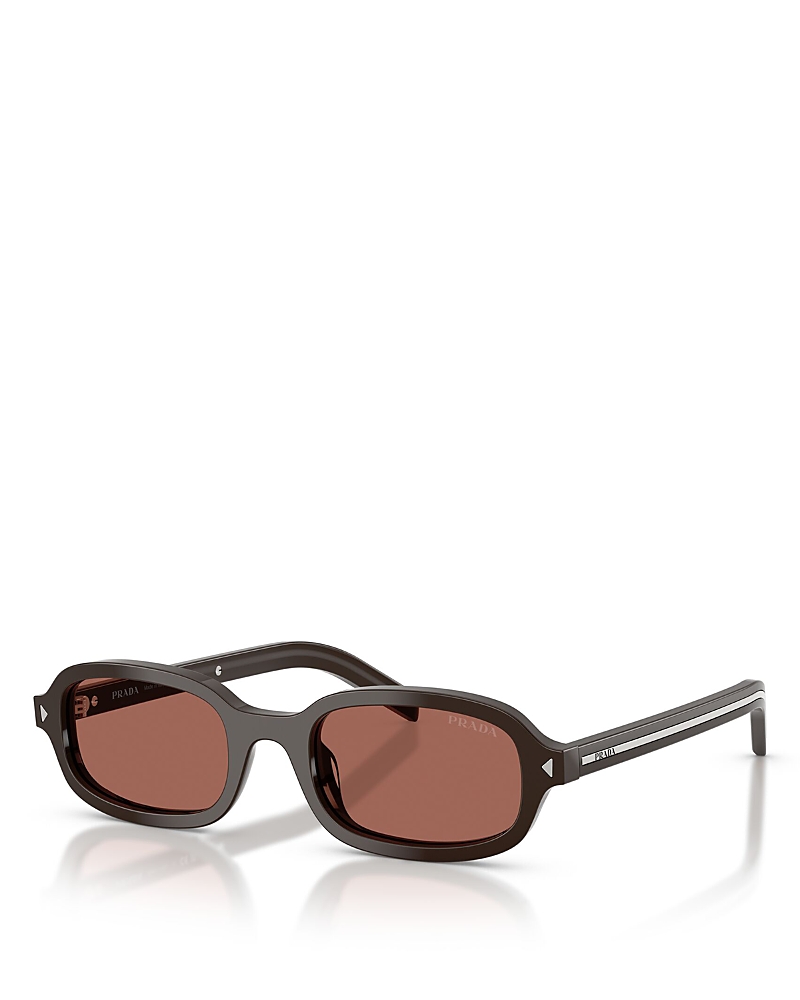 Prada Oval Sunglasses, 50mm · OS