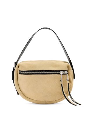 Noemie Suede Shoulder Bag