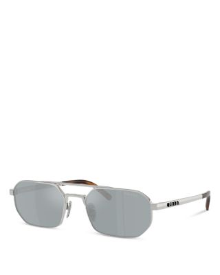 PR Rectangular Sunglasses, 55mm