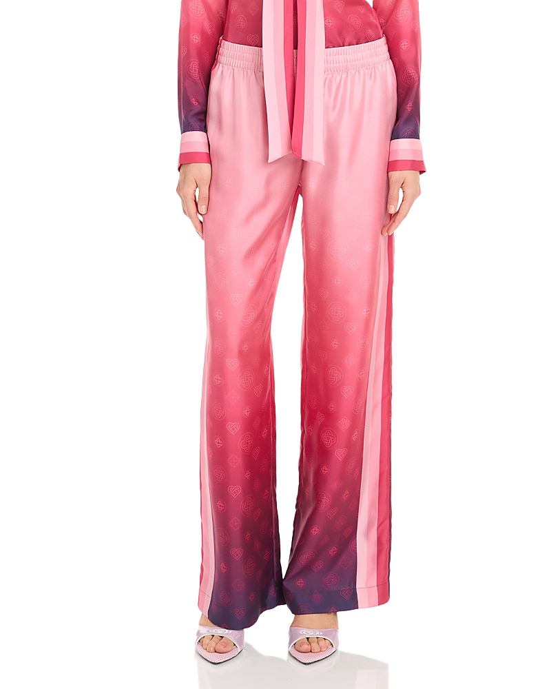 Casablanca Silk Pull On Pants