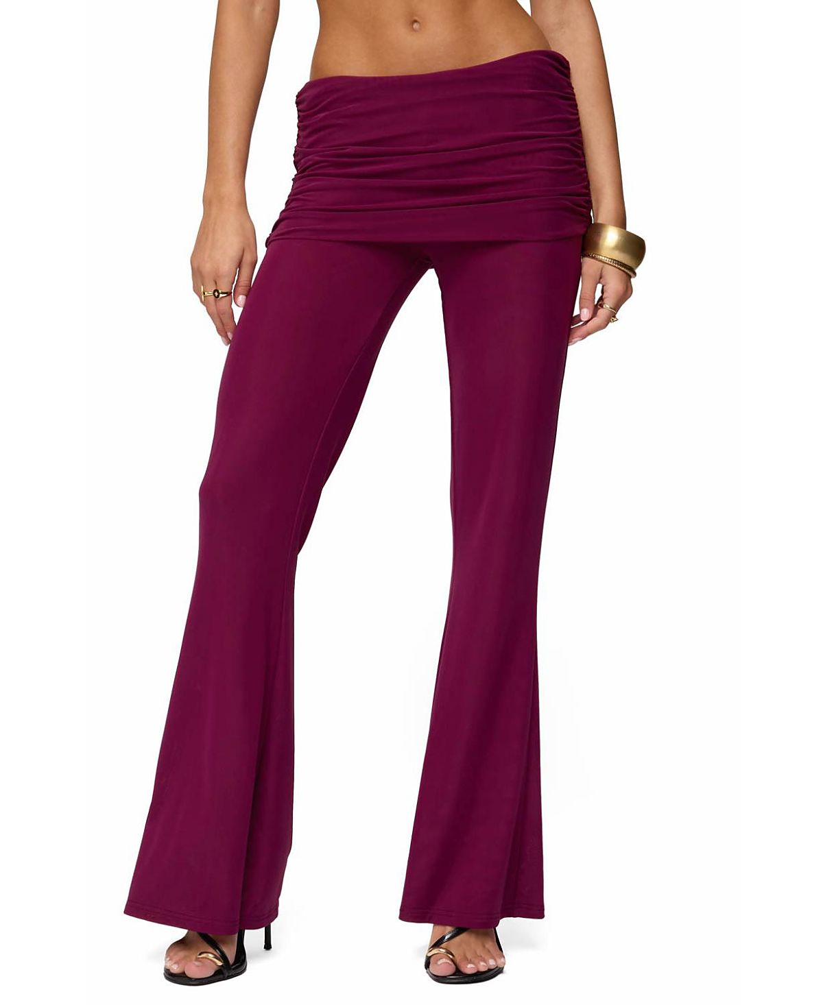 Edikted Halli Foldover Mini Skirt Pants