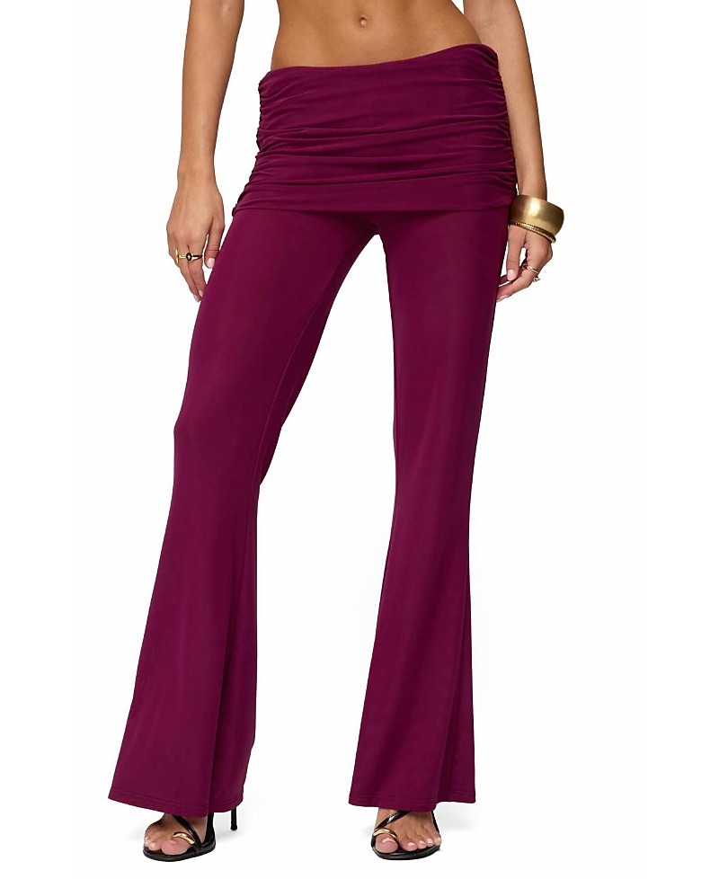 Edikted Halli Foldover Mini Skirt Pants
