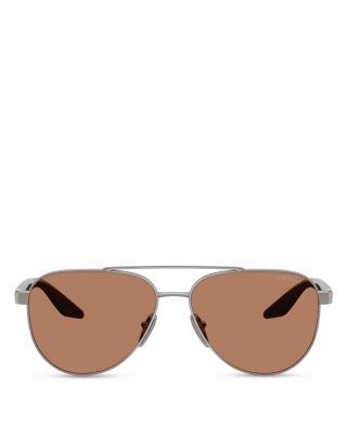 Sport Linea Rossa Aviator Sunglasses, 58mm