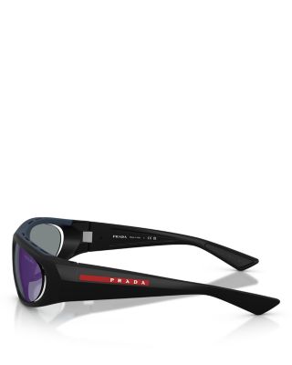 Sport PS Wraparound Sunglasses, 57mm