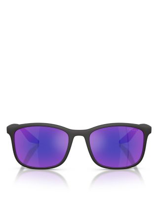 Sport Linea Rossa Pillow Sunglasses, 56mm