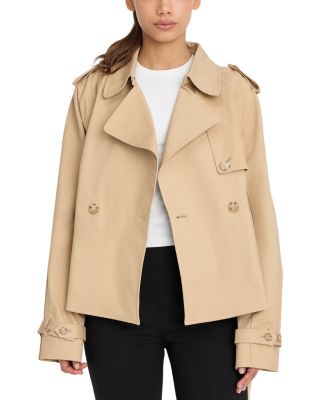 Cropped Trench Jacket