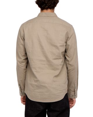 Classic Collar Linen Shirt