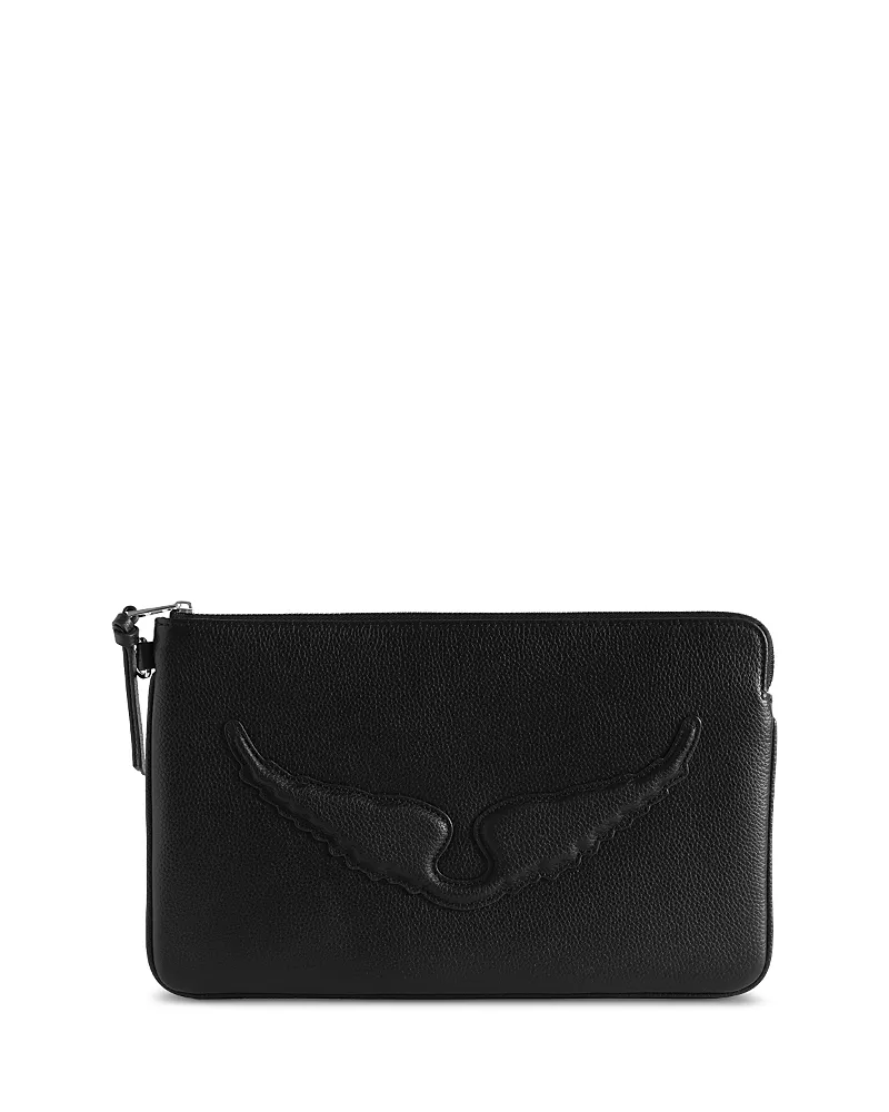 Zadig & Voltaire Angel Leather Pouch