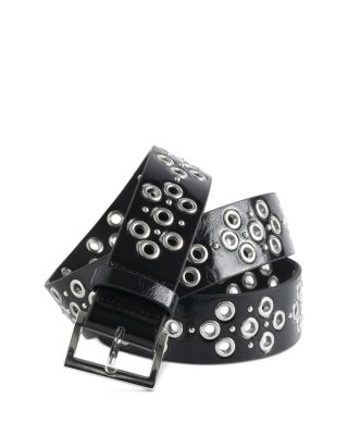 Women's Starlight Eyelets Leather Belt