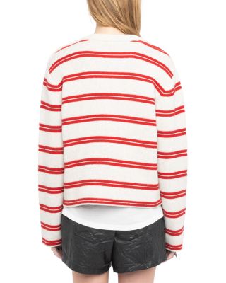 Spikyz Button Shoulder Sweater