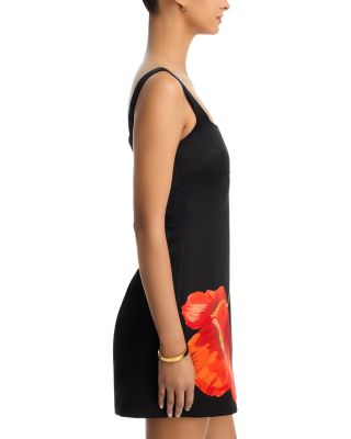 Sleeveless Crepe Mini Dress - Exclusive
