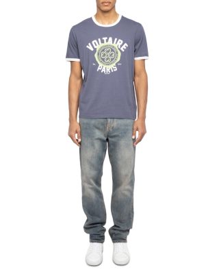 Woody Logo Ringer T-Shirt