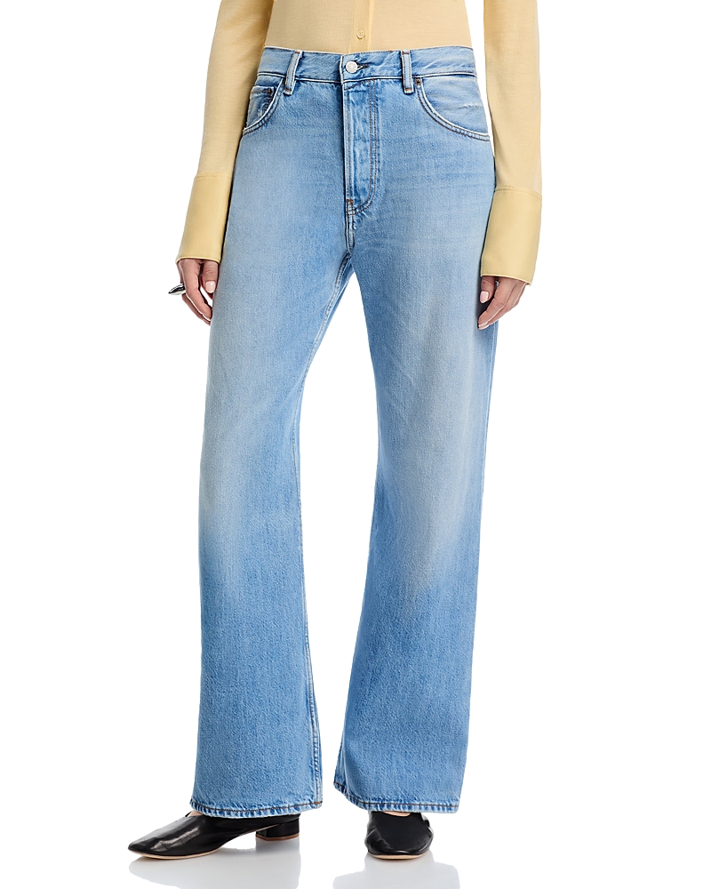 Acne Studios Straight Jeans in Light Blue
