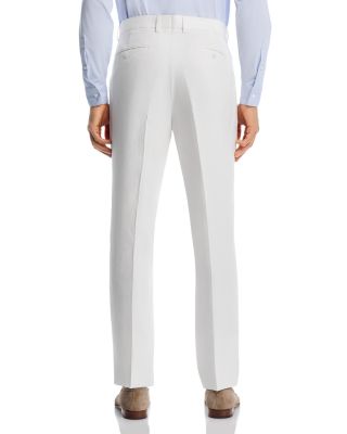 D&eacute;lav&eacute; Linen Slim Fit Suit Pants